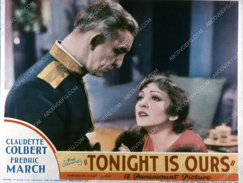 Claudette Colbert film Tonight Is Ours 35m-2248