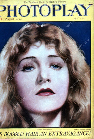Betty Compson Photoplay magazine cover 35m-2276