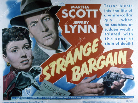 Martha Scott Jeffrey Lynn film noir Strange Bargain 35m-2450