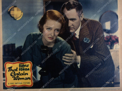 Bette Davis film That Certain Woman 35m-2589