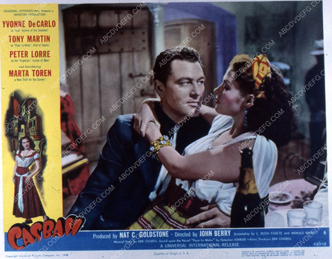 Tony Martin Yvonne De Carlo film Casbah 35m-2660