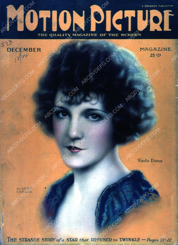 Viola Dana Motion Picture magazine cover 35m-2703