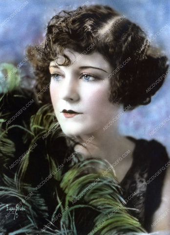 beautiful Viola Dana hand tinted portrait 35m-2705