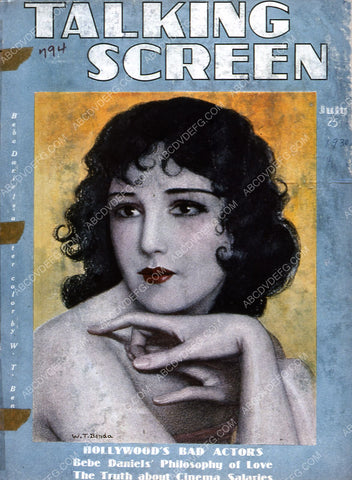 Bebe Daniels Talking Screen magazine cover 35m-2713