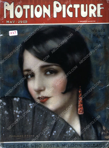 Bebe Daniels Motion Picture magazine cover 35m-2715