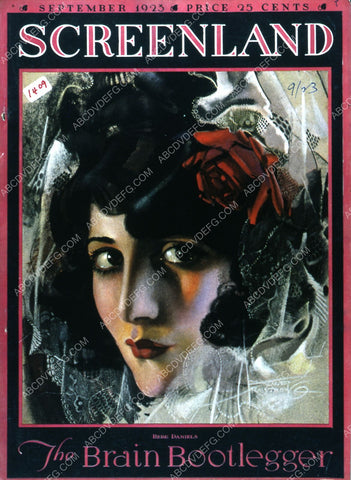 Bebe Daniels Screenland magazine cover 35m-2717