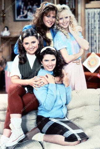 Deborah Harmon Heather Langenkamp Brooke Theiss Heidi Zeigler TV Just the ten of Us 35m-3017