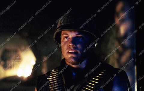 Adam Baldwin and his machine gun film Full Metal Jacket 35m-3058