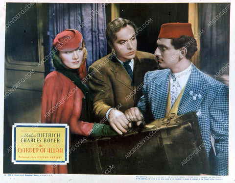 Marlene Dietrich Charles Boyer film Garden of Allah 35m-3063
