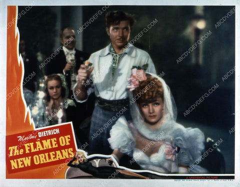Marlene Dietrich Bruce Cabot film The Flame of New Orleans 35m-3067