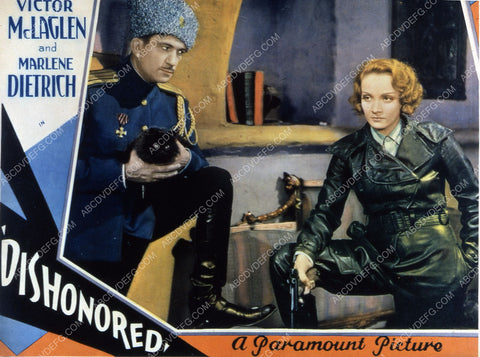 Victor McLaglen Marlene Dietrich film Dishonored 35m-3068