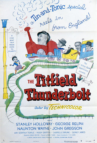 Stanley Holloway film The Titfield Thunderbolt 35m-3354