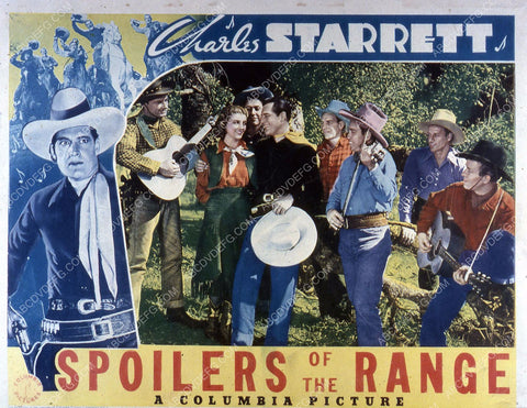 Charles Starrett Iris Meredith Sons of the Pioneers Spoilers of the Range 35m-3534