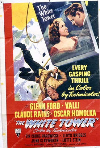 Glenn Ford Valli film The White Tower 35m-3599