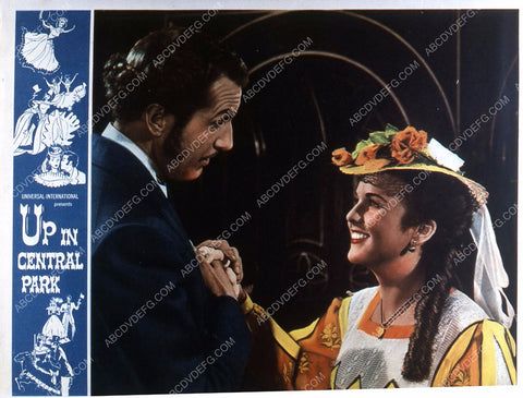 Deanna Durbin Vincent Price film Up in Central Park 35m-3856