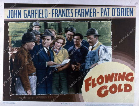 Pat O'Brien Frances Farmer John Garfield film Flowing Gold 35m-3973