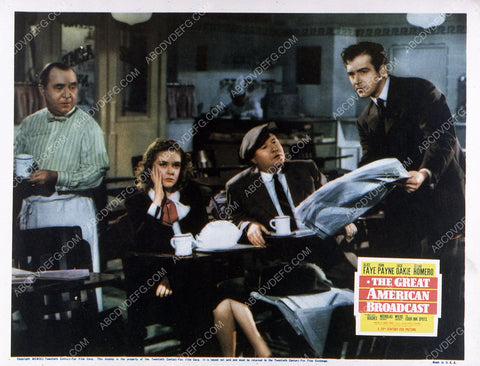 Alice Faye Jack Oakie John Payne film The Great American Broadcast 35m-4126
