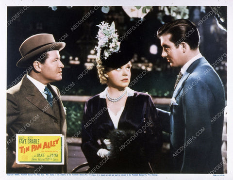 Alice Faye Jack Oakie John Payne film Tin Pan Alley 35m-4133