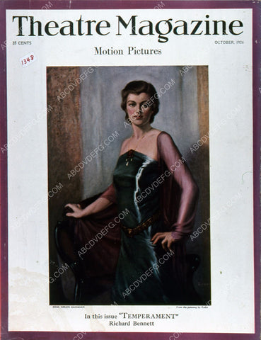 Helen Gahagan Theatre Magazine cover 35m-4260