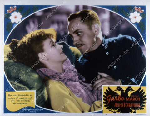 Greta Garbo Fredric March film Anna Karenina 35m-4309