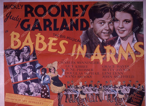 Judy Garland Mickey Rooney film Babes in Arms 35m-4384