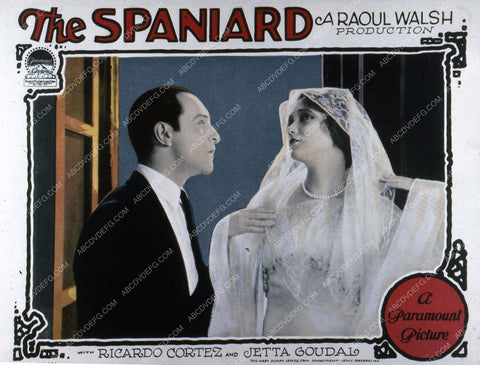 Ricardo Cortez Jetta Goudal silent film The Spaniard 35m-4551