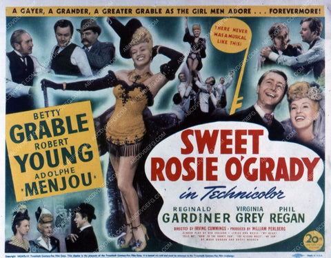 Betty Grable film Sweet Rosie O'Grady 35m-4577