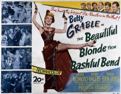 Betty Grable film The Beautiful Blonde from Bashful Bend 35m-4579