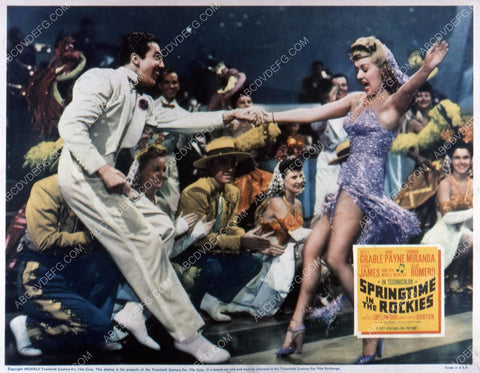 Betty Grable Cesar Romero film Springtime in the Rockies 35m-4584
