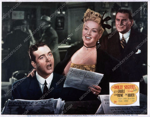 Betty Grable John Payne film The Dolly Sisters 35m-4591