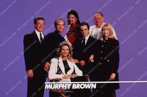 Candice Bergen Robert Pastorelli Faith Ford + cast TV Murphy Brown 35m-4603