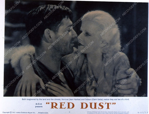 Jean Harlow Clark Gable film Red Dust 35m-4912