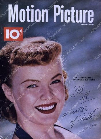 June Haver Motion Picture magazine cover 35m-5019