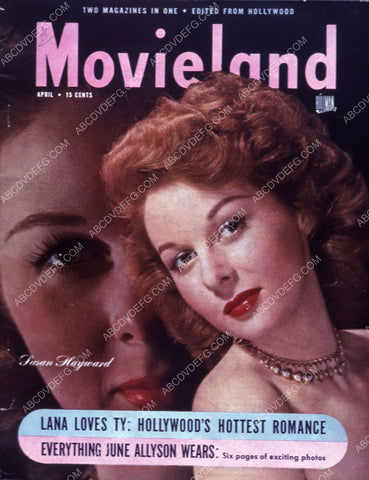 Susan Hayward Movieland magazine cover 35m-5049