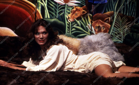 Pamela Hensley sexy on bearskin rug 35m-5141