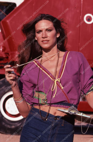 beautiful Pamela Hensley with stop watch and clipboard 35m-5148