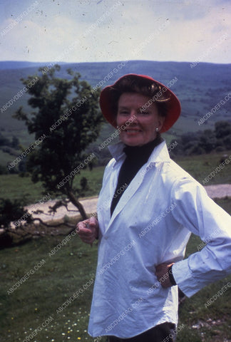 Katharine Hepburn surveys the countryside 35m-5175