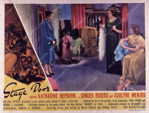 Katharine Hepburn Ginger Rogers film Stage Door 35m-5182
