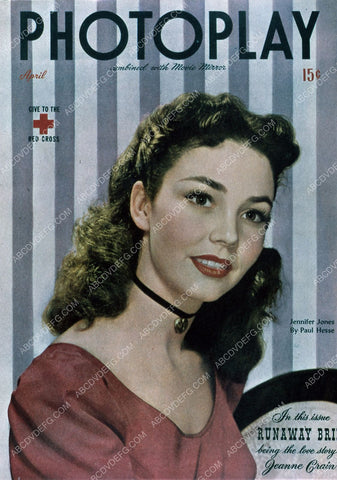 Jennifer Jones Photoplay magazine cover 35m-5369