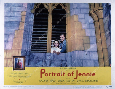 Joseph Cotton Jennifer Jones film A Portrait of Jennie 35m-5372