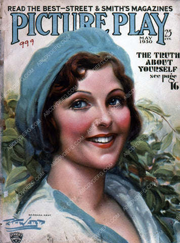 Barbara Kent Picture Play magazine cover 35m-5596