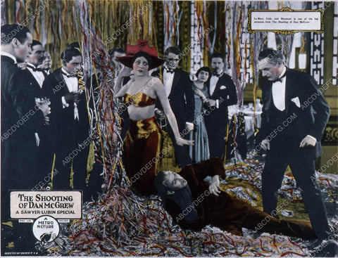 Barbara La Marr Lew Cody Mae Busch silent film Shooting of Dan McGrew 35m-5730