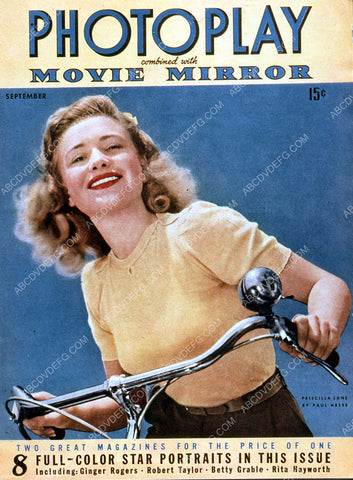 Priscilla Lane Photoplay magazine cover 35m-5768