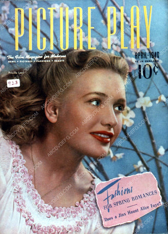 Priscilla Lane Picture Play magazine cover 35m-5770