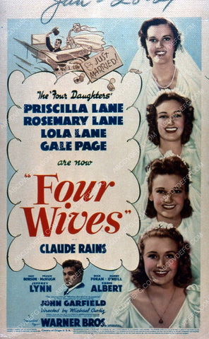Priscilla Rosemary Lola Lane Gale Page film Four Wives 35m-5772