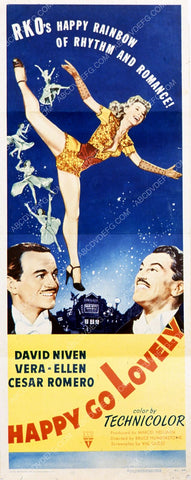 David Niven Vera-Ellen Cesar Romero film Happy Go Lovely 35m-5990
