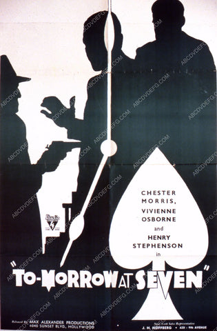 Chester Morris film Tomorrow at Seven 35m-6116