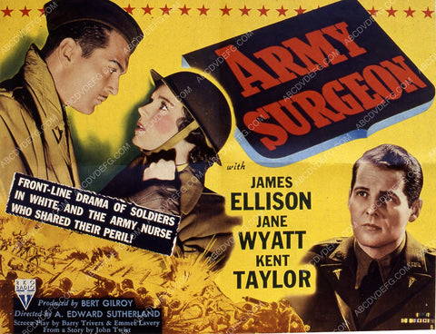 James Ellison Jane Wyatt Kent Taylor film Army Surgeon 35m-6123