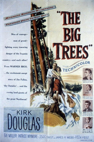 Kirk Douglas film The Big Trees 35m-6124