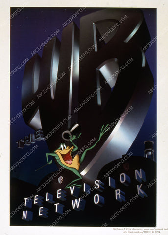The WB Television Network logo w the singing frog 35m-6658